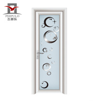 2018 single leaf latest design aluminium bathroom door for Phipulo